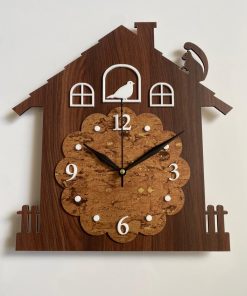 Wall Clock Wooden MTW 11 (SIZE 12*12)