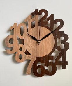 Wall Clock Wooden MTW 12 (SIZE 12*12)