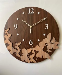 Wall Clock Wooden MTW 16 (SIZE 12*12)