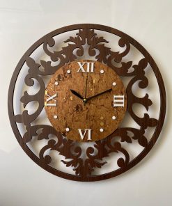 Wall Clock Wooden MTW 17 (SIZE 12*12)