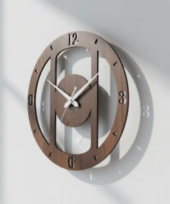 Wall Clock Wooden D104