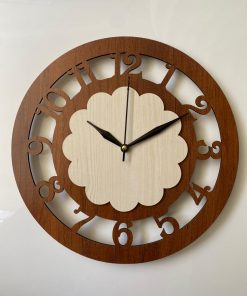 Wall Clock Wooden MTW 20 (SIZE 12*12)