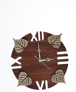 Wall Clock Wooden D12 (SIZE 12*12)