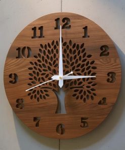 Wall Clock Wooden D96