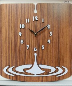 Wall Clock Wooden D56 (SIZE 12*12)