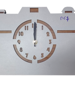 Wall Clock Wooden D67 (CAMERA DESIGN)