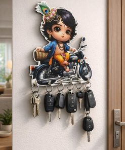 Krishna With Riding Bike 8x6 inch