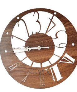 Wall Clock Wooden D32 (SIZE 12*12)