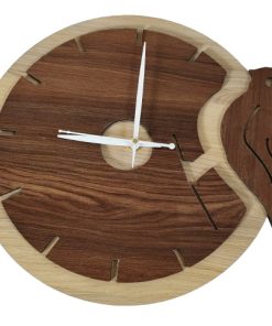 Wall Clock Wooden D33 (SIZE 12*12)