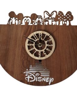 Wall Clock Wooden D40 (SIZE 12*12)