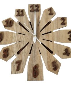 Wall Clock Wooden D42 (SIZE 12*12)