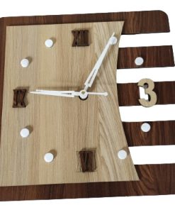 Wall Clock Wooden D43 (SIZE 12*12)