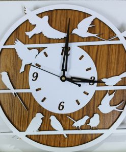 Wall Clock Wooden D70