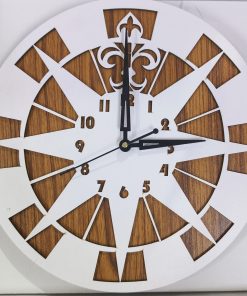Wall Clock Wooden D77