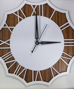 Wall Clock Wooden D82