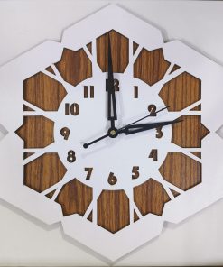 Wall Clock Wooden D83