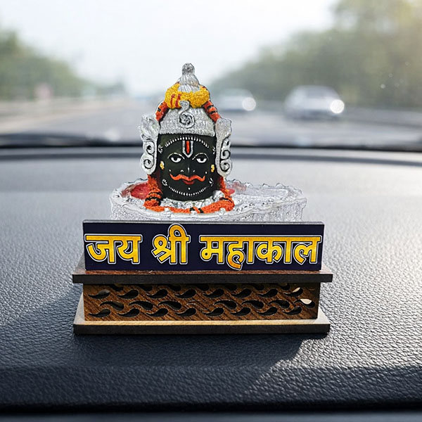 Ujjjan Baba Mahakal Mahakaleshwar Shivling Idon Car Dashboard Size 4x3inch