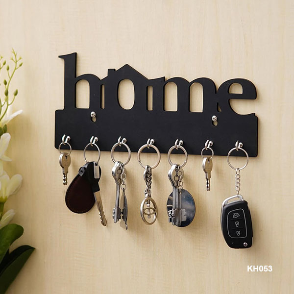 Black Home Key Holder size: 6x8inch , KH053
