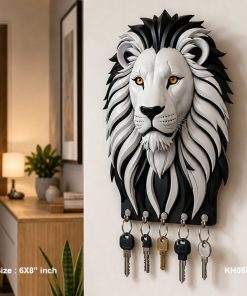 Dark Lion Key Holder size: 6x8inch , KH055
