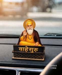 Vaheguruji Idol Car Dashboard Idols size: 4X3inch, CD016