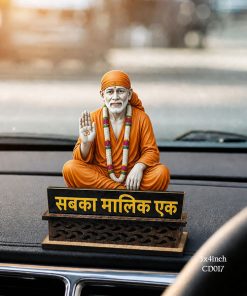 Sabka Malik Ek Idol Car Dashboard Idols size: 4X3inch, CD017
