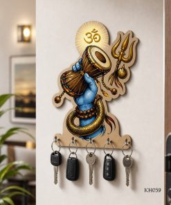 Mahadev Hand Key Holder size: 6x8inch , KH059