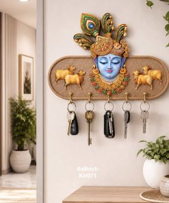 Shrinathji Key Holder size: 6x8inch , KH071