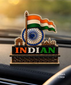 Indian Idol Car Dashboard Idols size: 4X3inch, CD019