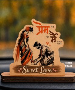 Couple Car Dashboard Idols size: 5inch, CD023