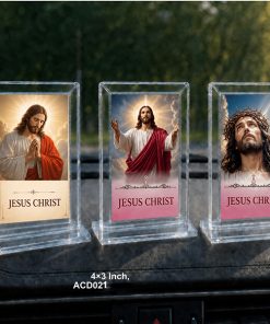 Acrylic Jesus Christ  Car Dashboard Idols – 4×3 Inch, ACD021